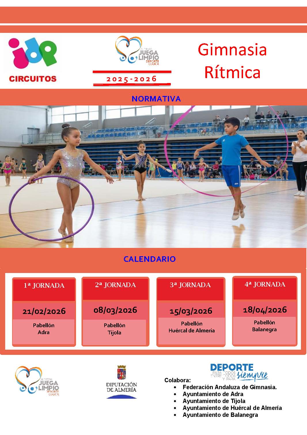 Circuito de Promoción de la Gimnasia Rítmica. Tíjola 8-03-26